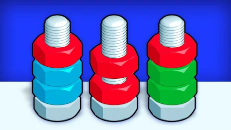 Zesty games - Nuts Puzzle: Sort By Color